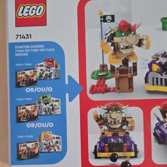 LEGO Super Mario Expansion Set - Purple, Red, and Green - Picture 4 of 6